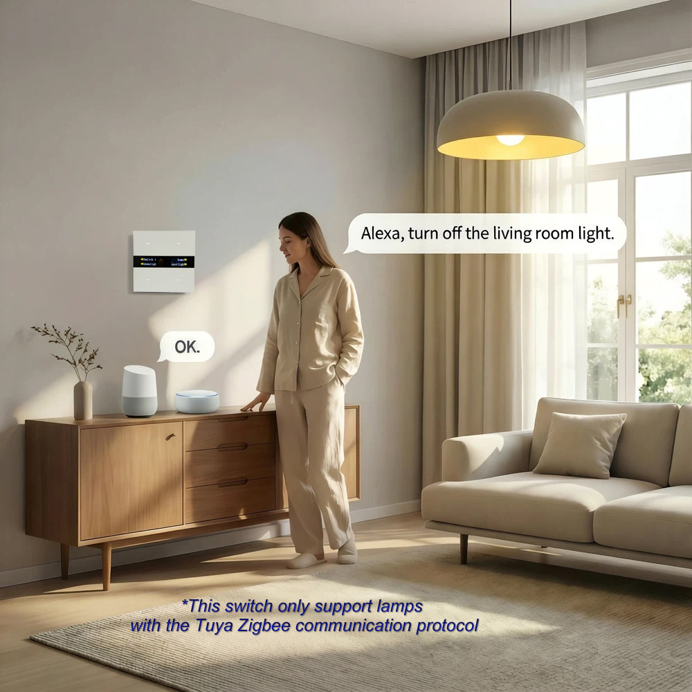 M8 Pro Zigbee Smart Switch Pan - Smart Home Monitor review and price