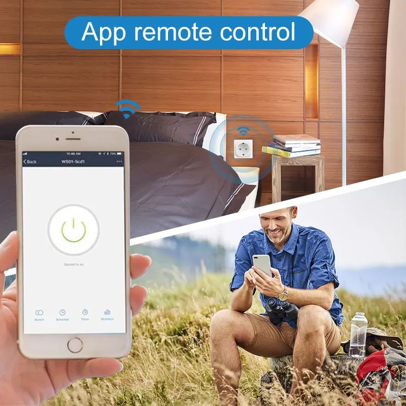 20A EU Smart Plug Wifi Socket  - Smart Home Yandex review and price