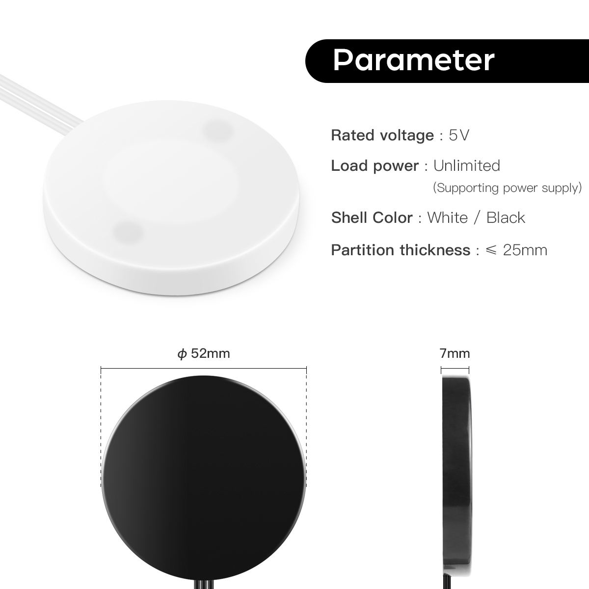 USB 5V Penetrable Wooden 20mm  - Smart Home Llm review and price