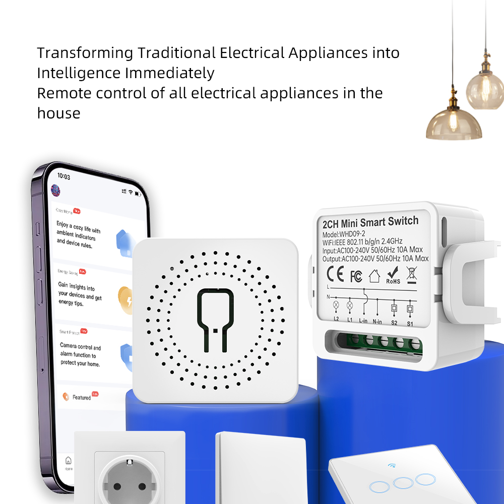2 Way Tuya Smart Switch 2Gang  - Smart Home Ikea review and price