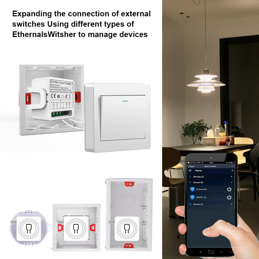 2 Way Tuya Smart Switch 2Gang  - Smart Home Ikea review and price