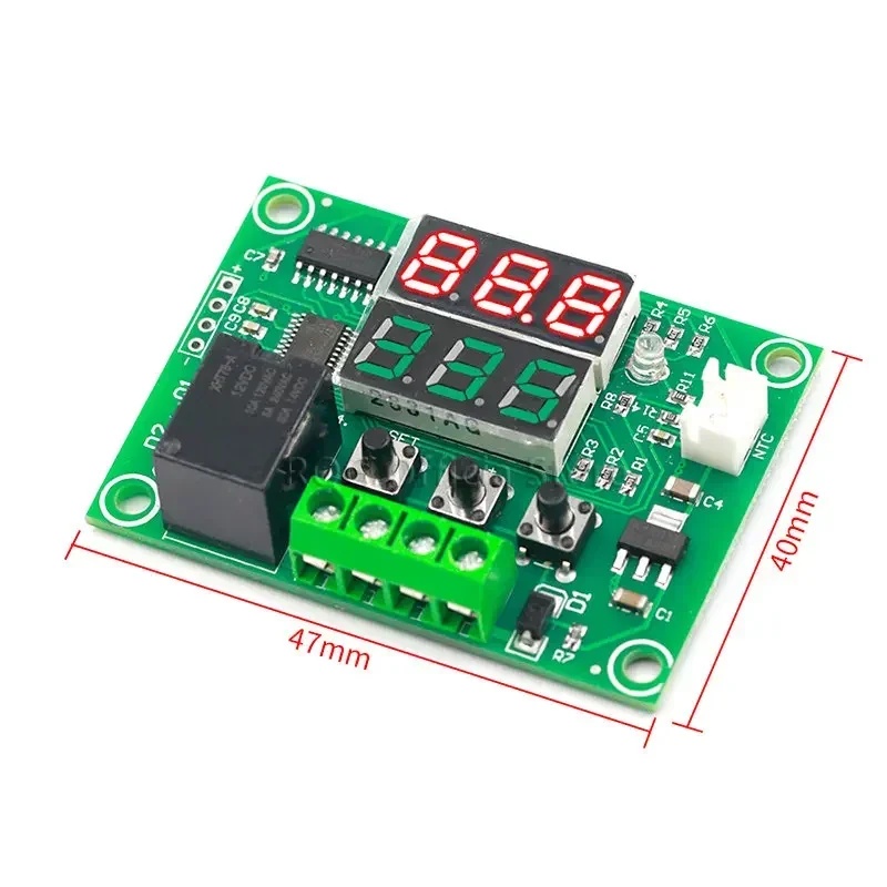XH-W1219 W1219 DC12V Dual LED  - Temperature Sensor review and price