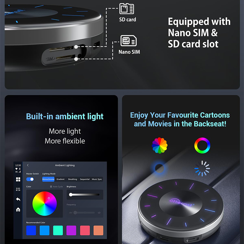 OTTOCAST P3 CarPlay AI Box Wir - Smart Home Orvibo review and price