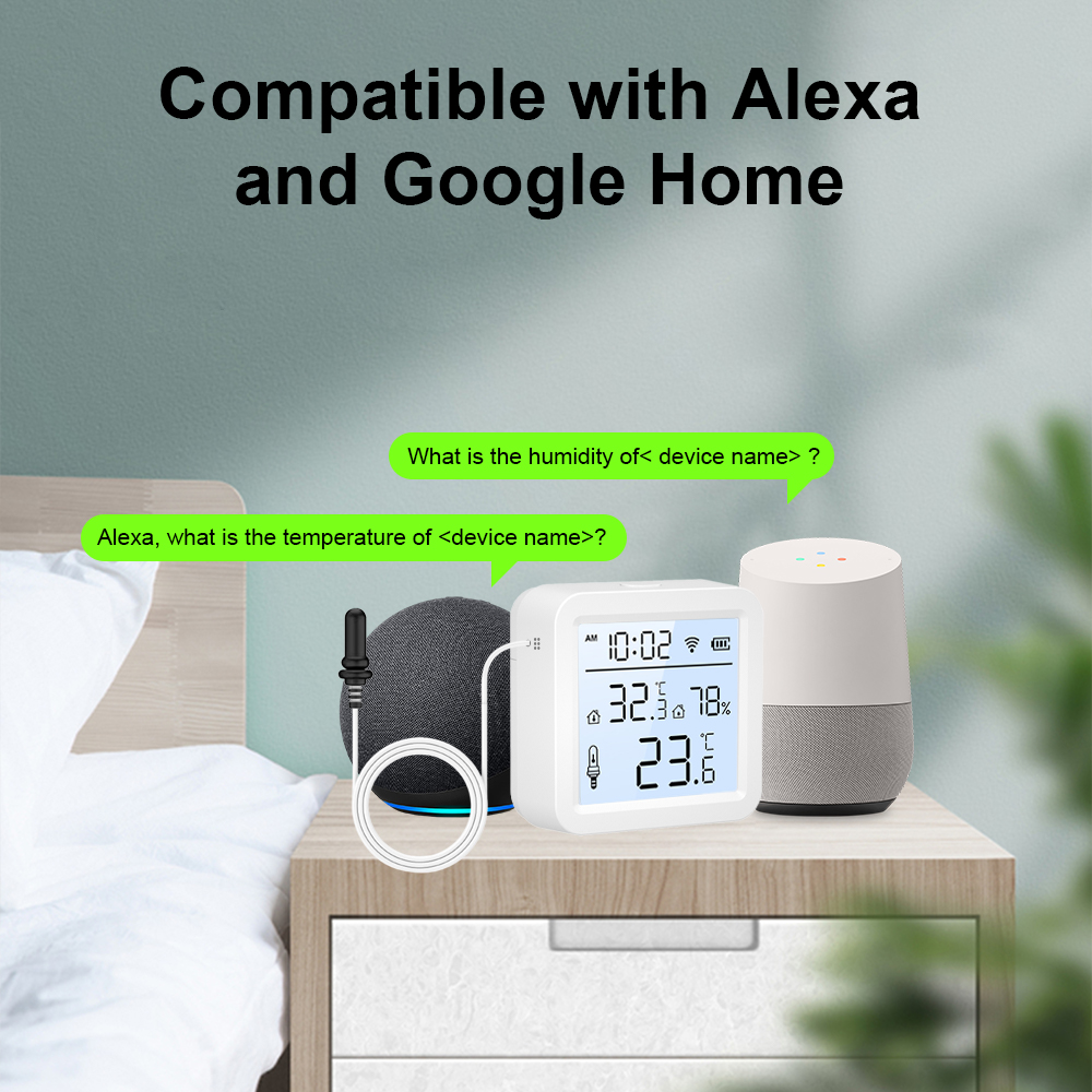 WiFi Humidity Temperature Sens - Smart Home Room review and price