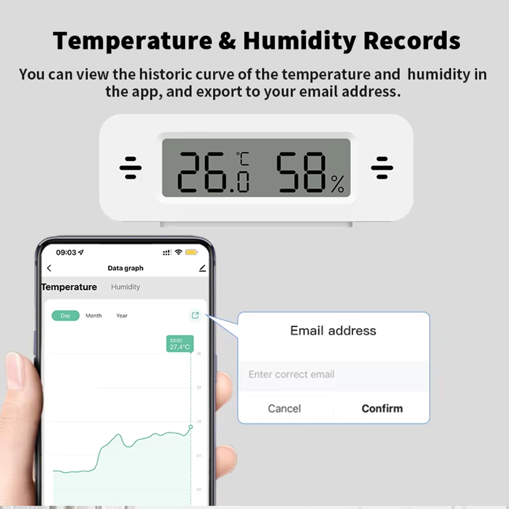 Tuya Zigbee WiFi Mini Temp & H - Smart Home Yandex review and price