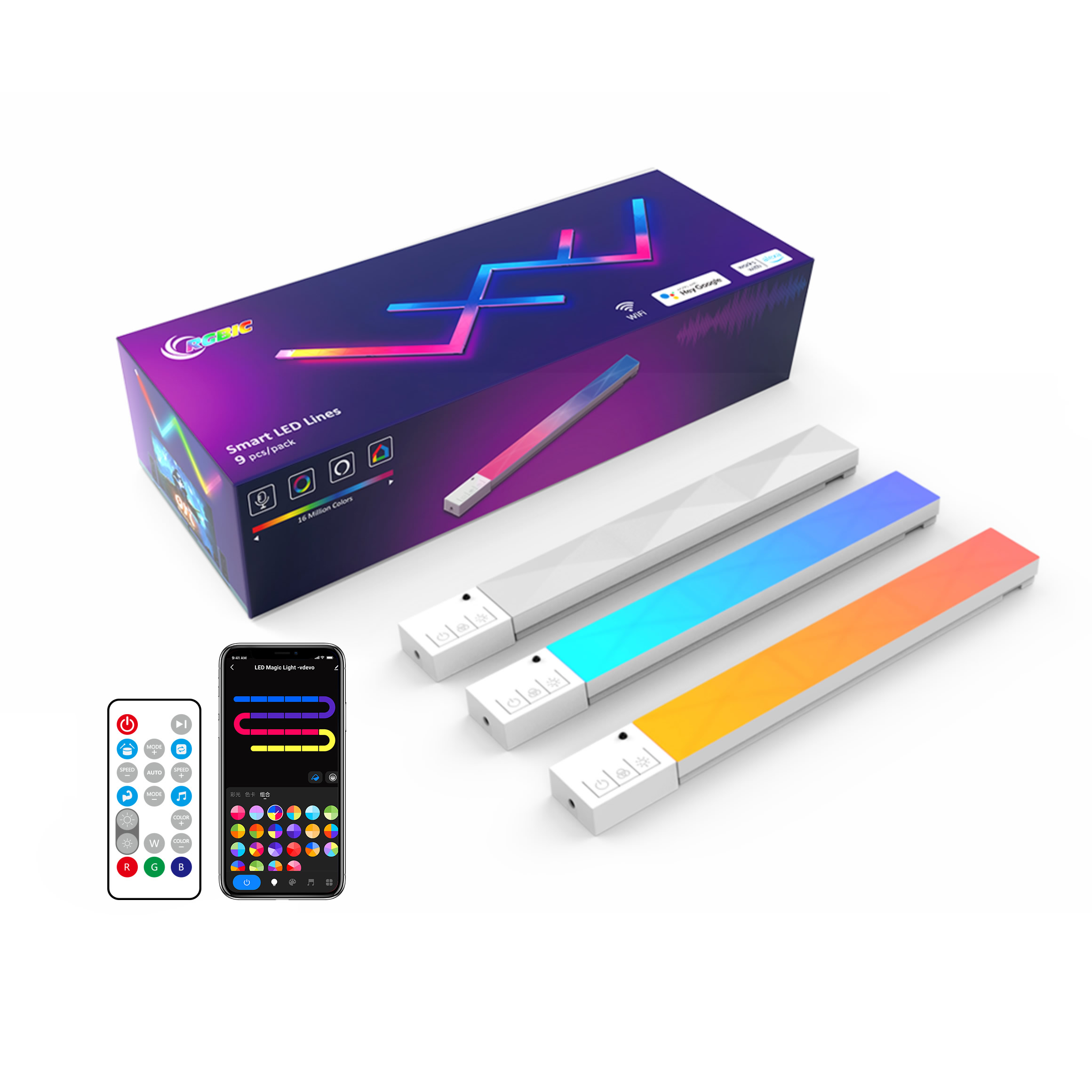 EE1 Splicing WiFi Music LED St - Smart Home Room review and price