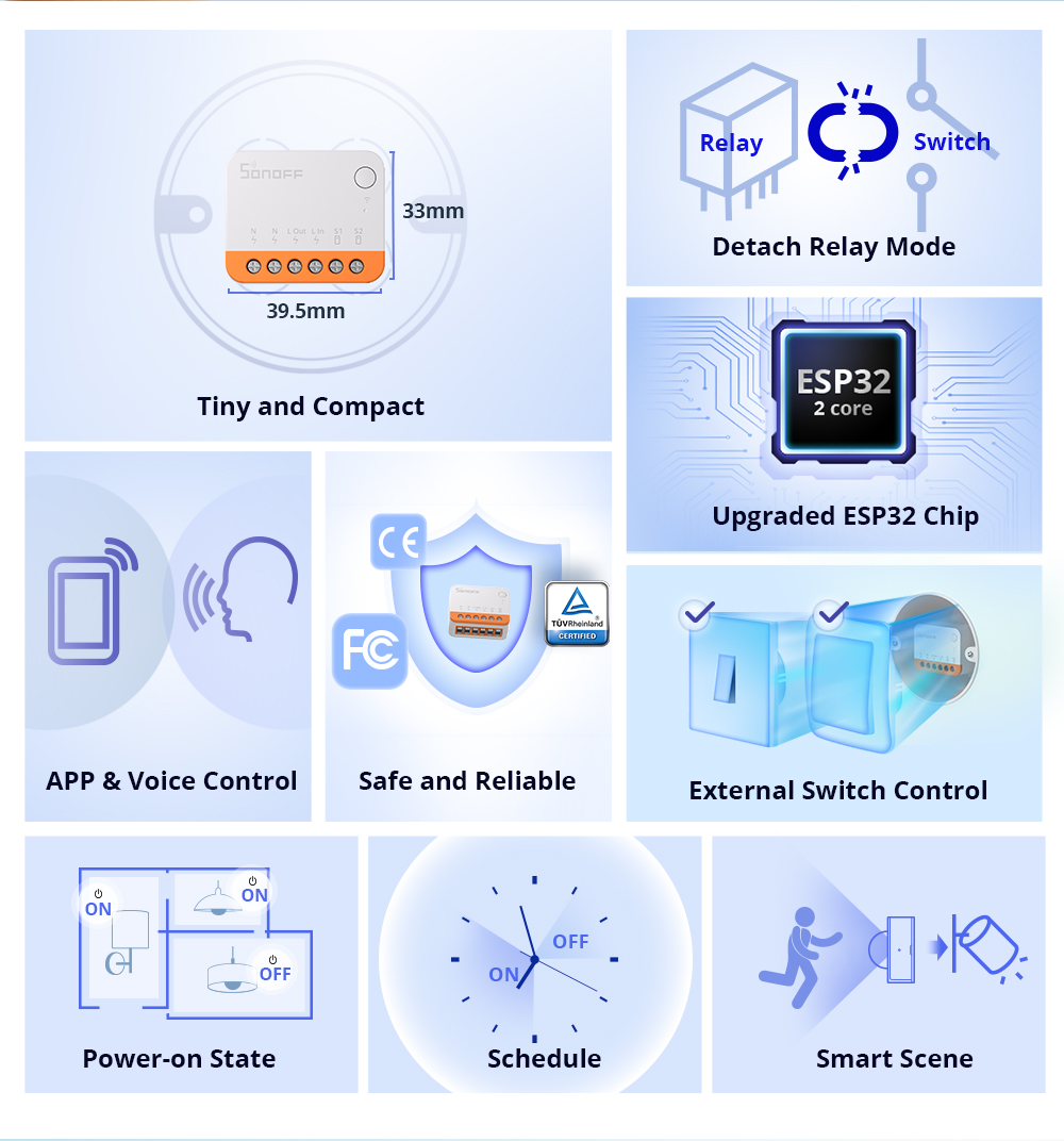 Sonoff Mini R4 Extreme Wifi Sm - Smart Home Button review and price