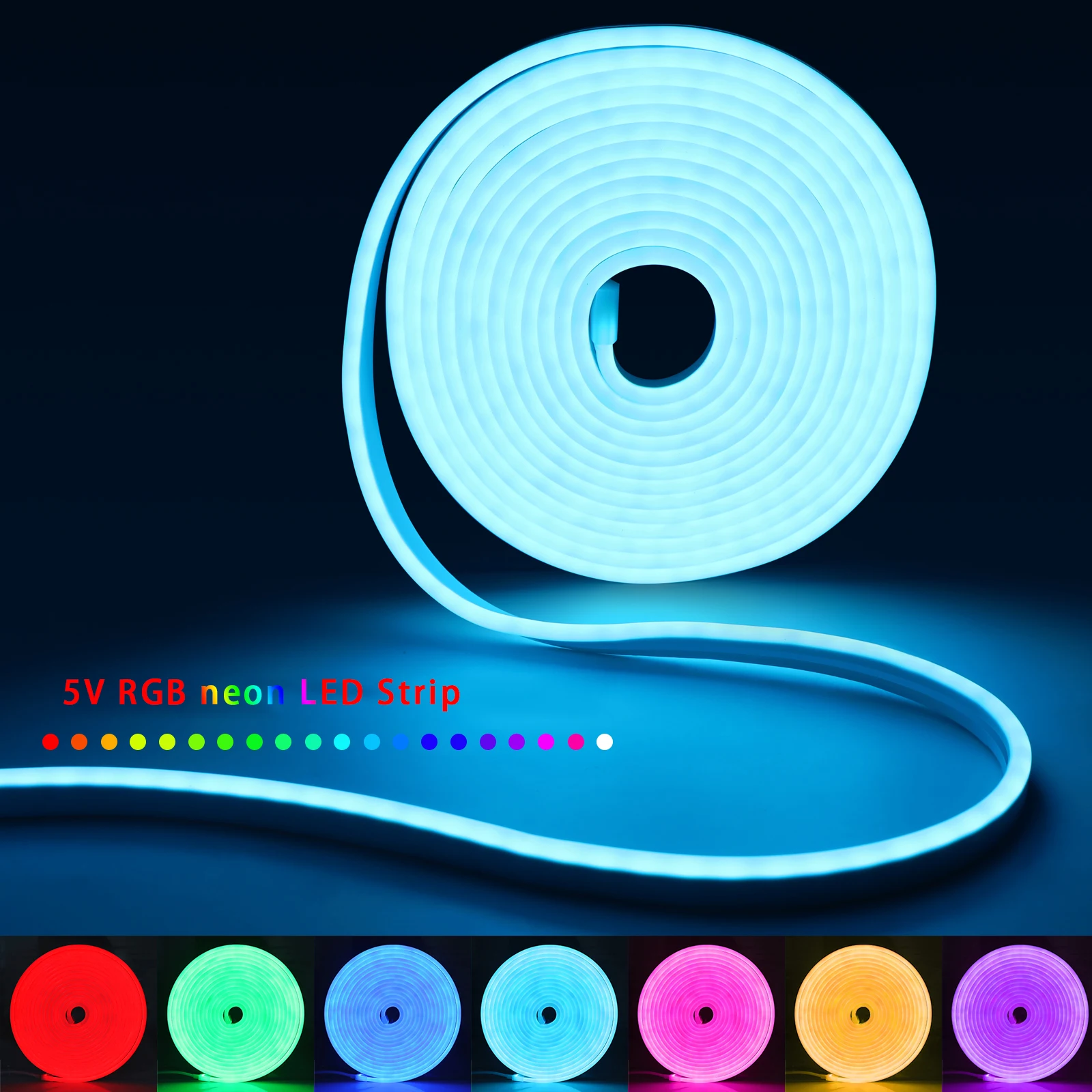1-5m RGB LED Neon Strip Light  - Smart Home Room review and price